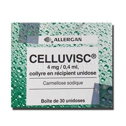 CELLUVISC EYE DROPS 0.4ml Pack of 30