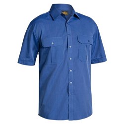 METRO SHIRT S/S BLUE L