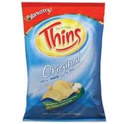 THINS POTATO CHIPS ORIGINAL 175GM