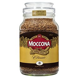 MOCCONA CLASSIC FREEZE DRIED COFFEE DARK ROAST 400GM JAR Intensity 8