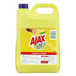 AJAX FLOOR CLEANER LEMON 5L