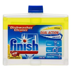 FINISH DISHWASHER CLEANER DESCALER LEMON 250ML