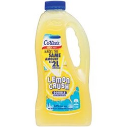 COTTEES CORDIAL LEMON CRUSH 1L