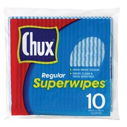 CHUX SUPERWIPES REGULAR PK10