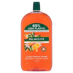 PALMOLIVE LIQUID HAND WASH ANTIBACTERIAL 2 Hour Defence Orange Refill 1 Litre