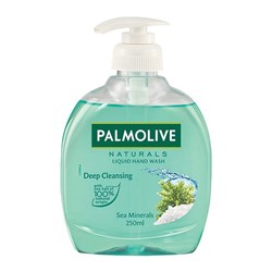 PALMOLIVE LIQUID HAND WASH ANTIBACTERIAL Sea Minerals Pump 250ml