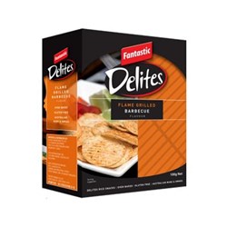 FANTASTIC DELITES SNACKS 100gm FLAME GRILLED BBQ