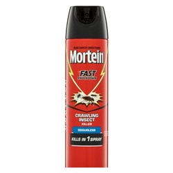 MORTEIN FAST KNOCKDOWN Crawling Insect Killer Spray Odourless 250gm