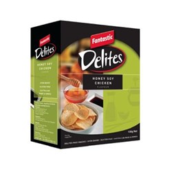 FANTASTIC DELITES SNACKS 100gm HONEY SOY CHICKEN
