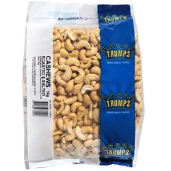 TRUMPS ROASTED & SALTED CASHEWS 1KG