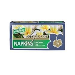 NAPKINS 2 PLY BLUE PK100