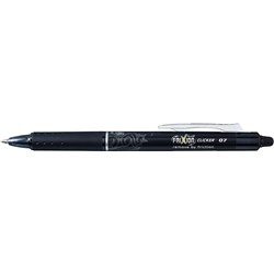 PILOT FRIXION CLICKER ERASABLE RETRACTABLE GEL INK PEN 0.5mm EXTRA FINE BLACK BX12