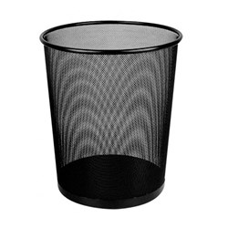 DELI MESH WASTE BIN 27 LTR BLACK