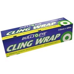 CLING WRAP 330MM x 600M ROLL DISPENSER & REFILL