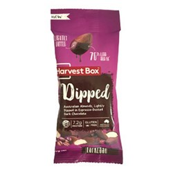 Harvest Box Dipped Raspberry Dark Chocolate 40g Pack of 10