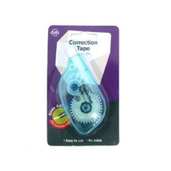 DATS CORRECTION TAPE 5MMX8M ASSORTED COLOURS