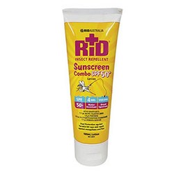 RID AUSTRALIA INSECT REPELLENT Sunscreen Combo SPF50 Plus 100gm