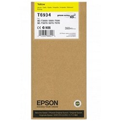 EPSON T6934 ULTRACHROME XD 350ml Yellow Pigment Ink Cartridge