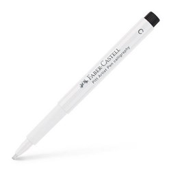 Faber Pitt Artist Calligraphy Pen 101 White Box of 10
