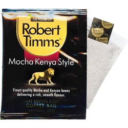 ROBERT TIMMS MOCHA KENYA COFFEE BAGS BX100