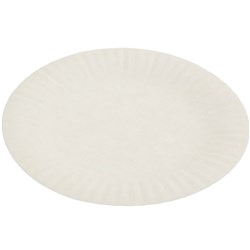 Disposable Paper Plates Round 230mm Pack of 50