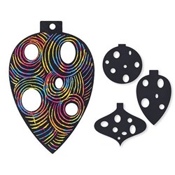 SCRATCH ZART BAUBLES Pack of 30