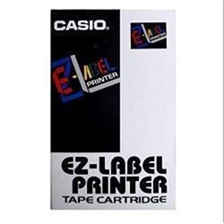CASIO XR6WE-W LABEL PRINTER TAPE 6mm BLACK ON WHITE