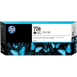 HP No. 728 INK CARTRIDGE MATTE BLACK 300ML