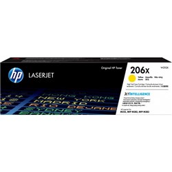 HP 206X YELLOW TONER HIGH YIELD 2.45K Pages
