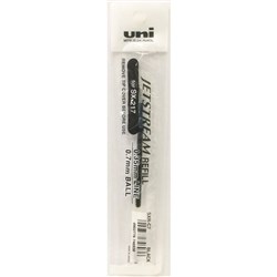 UNIBALL JETSTREAM SXR7BK REFILL 0.7mm BLACK BX12