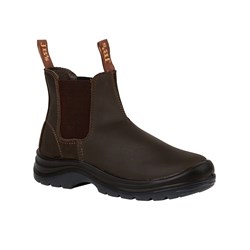 # JB's ELASTIC SIDED SAFETY BOOT CLARET 03