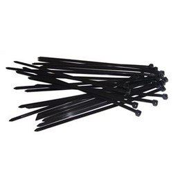 CABLE TIES 200mm x 3.6mm BLACK PK1000