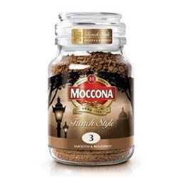 MOCCONA FRENCH STYLE SMOOTH & ROUNDED INSTANT COFFEE 200GM