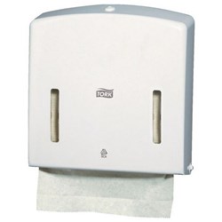 TORK H4 ULTRASLIM HAND TOWEL DISPENSER WHITE