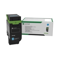 Lexmark 75M10C0 Toner Cartridge Cyan Up To 2000 Page Yield