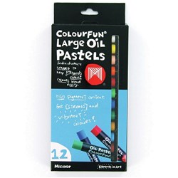 MICADOR LARGE OIL PASTELS Pack of 12