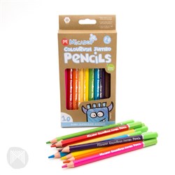 % PENCIL COLOURED MICADOR COLOURFUN JUMBO PK10 *** CLEARANCE ***