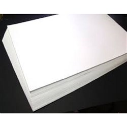 NEWSPRINT SHEET 61x92mm WHITE PK500