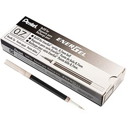 PENTEL REFILL LR7-A BLACK Suits BL17 BL37 BL77 Pen Box of 12