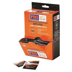 PROCHOICE ANTI-FOG LENS WIPES BX100