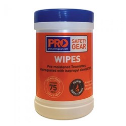 PROCHOICE ISO PROPYL CLEANING WIPES CANISTER OF 75