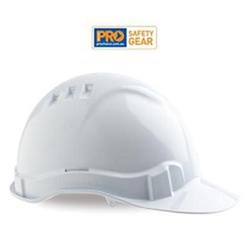 PROCHOICE V6 HARD HAT VENTED PUSHLOCK HARNESS WHITE