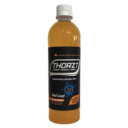 THORZT SHOT-LOAD CONCENTRATE SYRUP 600ML ORANGE LOW G.I.