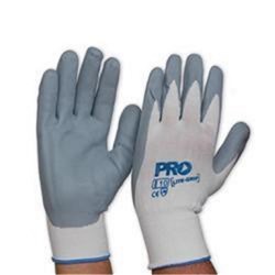 % PROSENSE LITEGRIP GREY / WHITE GLOVE SIZE 8 *** CLEARANCE ***