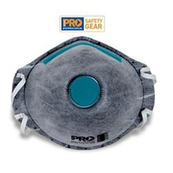 PROCHOICE RESPIRATOR P2 WITH VALVE AND CARBONFILTER BX12