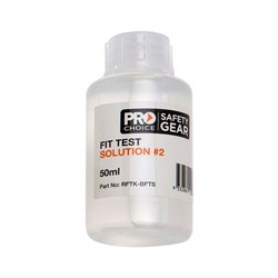 PRO CHOICE PRE-MIXED BOTTLE FIT TEST SOLUTION #2 FOR RESPIRATORY FIT TEST KIT