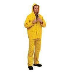 PROCHOICE YELLOW PVC RAIN JACKET (RJ) MEDIUM