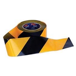 PROCHOICE BARRICADE TAPE YELLOW / BLACK