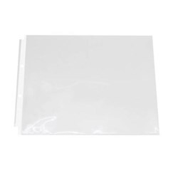DELI SHEET PROTECTORS A3 Landscape 80 Micron Box of 100