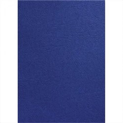 RAZORLINE BINDING COVERS A4 300GSM LEATHERGRAIN NAVY BLUE PK100